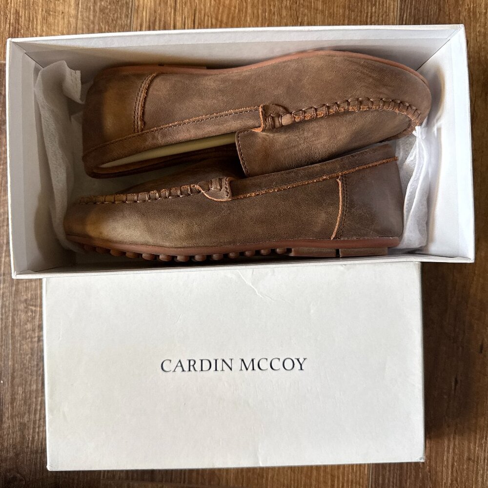 Cardin McCoy Classic Loafers Chocolate Like New Condition Worn Twice Size 1